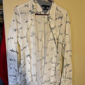 Tommy Hilfiger Long Sleeve Collared Shirt (size M)